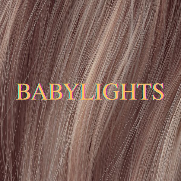 Babylights by innadodor (1) Rear view of women hair that is base dark blond with light blonde babtlights